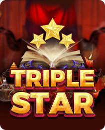 Triple Star slot game in the 777cX app